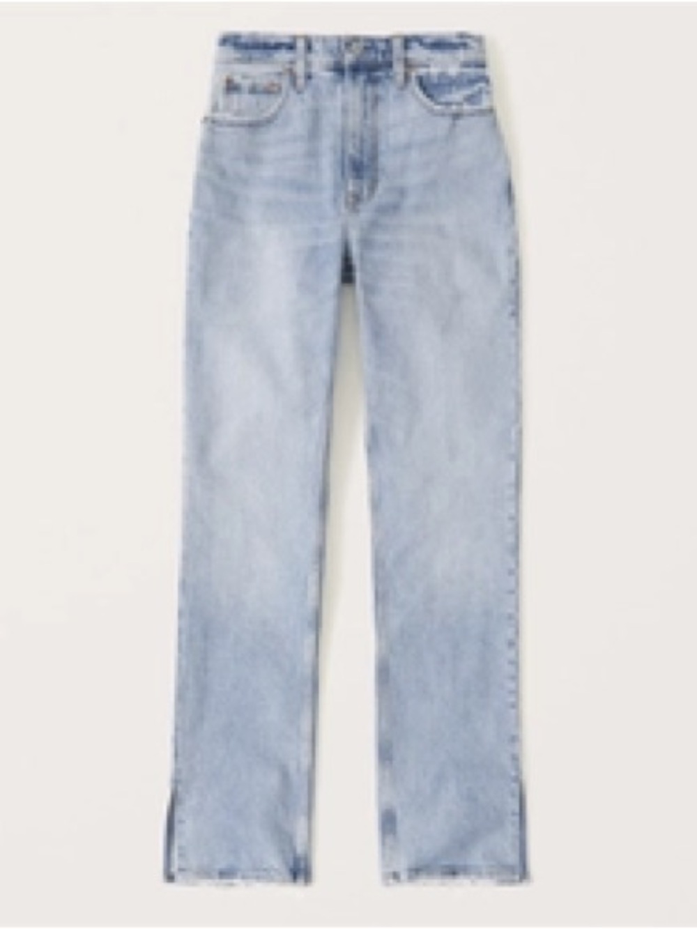 Abercrombie & Fitch 90s Ultra High Rise Straight Jeans
